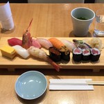 Tsukiji Hare no Hi Karuizawa Ten - サービスメニューの『握り』をいただきました♡