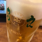 鳥良商店 - 「生ビール」ナニかのサービス期間で10円也。