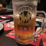 怪獣酒場 - ビアジョッキには怪獣がプリント