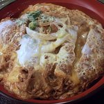 得正 - カツ丼セット（ミニカレーうどん付） （￥980）