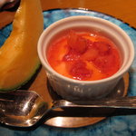 軽井沢倶楽部 ホテル軽井沢1130 - 豆乳チーズとメロン