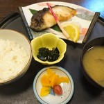 斎春 - 銀ダラ定食（1800円）