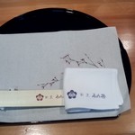 割烹 うめ笹 - セッティング