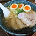 Ramen zenya - サバだしラーメン+チャーシュー、味玉