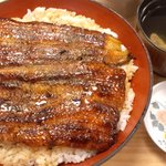 元祖うなよし - 並うなぎ丼（うなぎ1匹分）