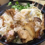 麺座ぎん - ぎん特製油そば大盛