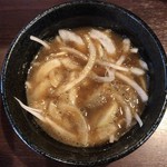 麺爺ラボ - 「つけ」油そば（大盛） ¥650 のつけ汁