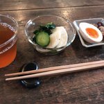 そば舎 あお - お通し