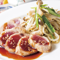まぐろレアステーキ御膳