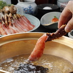 Nihon Ryouri Ren - 季節の鍋コース（要予約）・・・