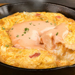 It has a fluffy texture but is full of volume! "Spanish omelet"