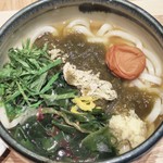 星のうどん 庵 - 紀州梅ととろろ昆布うどん