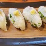 はま蔵 - うなぎの握り