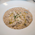 Bistro East  - いつものトリュフマッシュルームリゾット138HKD　安定の美味しさ　過去の写真見ると結構値段改定してるなｗ