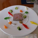 RICCI italiano  - 黒豚の田舎風テリーヌ（２０１１年７月）。