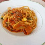 RICCI italiano  - ズワイガニのトマト煮ソース（２０１１年７月）。