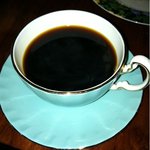 珈琲屋うさぎ - 大好きなストロングコーヒー今日のカップはペパーミントカラー
                                