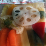 お肉の専門店 スギモト - キュルノンチュエのピクルス