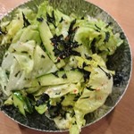 焼肉 グルマンズいとう - 岩ノリとレタスのサラダ