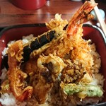 誠庵 - セットの天丼