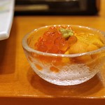 鮨 井上 - イクラと雲丹