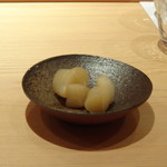 鮨 さかい - ガリ