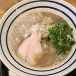 麺や 福十八 - 鶏煮干し濃厚白湯麺