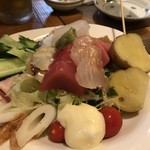 串焼　平さん - 平さんサラダ（\480位）