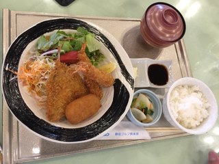 Nukata Gorufu Kurabu - ミックスフライ定食