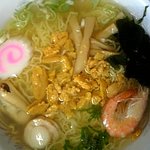 金剛食堂 - 磯ラーメン850円。優しい塩味がたまりません。