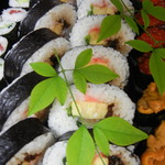 福ずし - ホッとする甘めの玉。太巻き