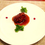 中華海鮮餐庁 禧 - 豚バラ肉黒酢煮込み