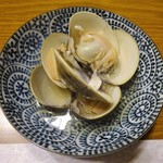 日の出 - はまぐり鍋の蛤（1回目）