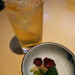 阿づ満庵 - ハイボールでカンパーイ