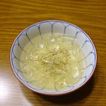 日の出 - 葛切り＋黒胡椒