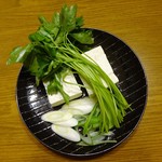 日の出 - 三つ葉、長葱、豆腐