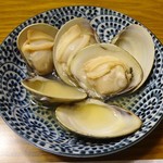 日の出 - はまぐり鍋の蛤（3回目）