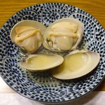 日の出 - はまぐり鍋の蛤（3回目）