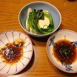 日の出 - 三つ葉、長葱、豆腐