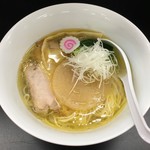 ラーメン屋 トイ・ボックス - 4/29のみ100食限定「饗 くろ㐂」コラボ「追い鰹塩ラーメン」1101円（西武池袋本店「全国味の逸品会」）