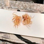 天麩羅 巽 - 才巻海老（足）