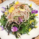 天麩羅 巽 - 春の野菜サラダ
