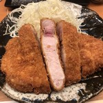 とんかつひなた - 特選リブロースかつ定食
