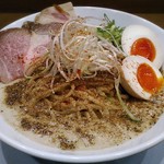 爆鶏KING - 【ドロ爆 魚 + 味玉子】￥780 + ￥100