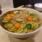 北新地うどん 薮や - ☆すだちでさっぱり系(*^^)v☆