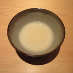 鮨 さかい - 鱈の白子のすりながし