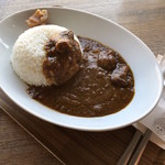 まちの駅 しまcafe きたたに - 料理写真:きたたに牛すじカレー