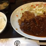 とんかつ ひろ喜 - 特選ヒレ とんかつ定食 特大（￥1100）