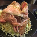 とんかつ ひろ喜 - ローストビーフ丼（￥980）