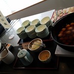 大江戸温泉物語　あいづ - 「朝食バイキング」玉こん味が染みてて良かった✨